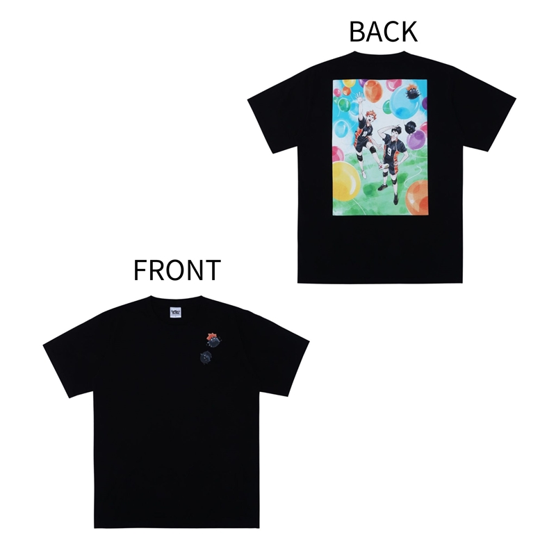 『ハイキュー!!』Tシャツ キービジュアル ブラック 110サイズ <ハイキュー!! FAN PARK> BE2
