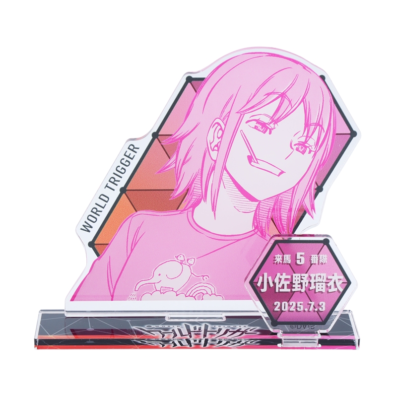 『ワールドトリガー』バースデイ名場面ジオラマフィギュア 小佐野瑠衣 BE3