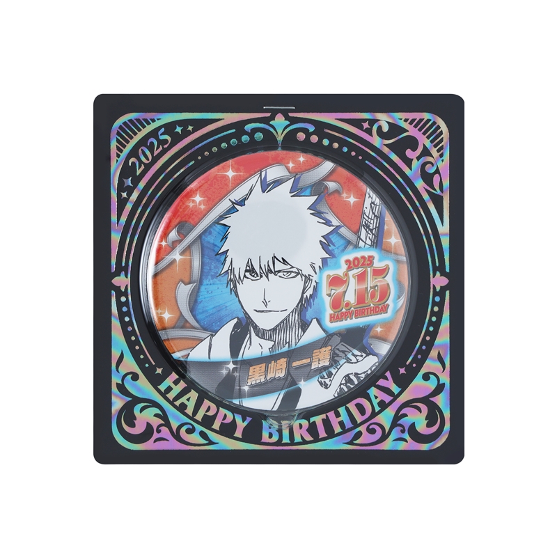 『BLEACH』バースデイ缶バッジ 黒崎一護 BE3