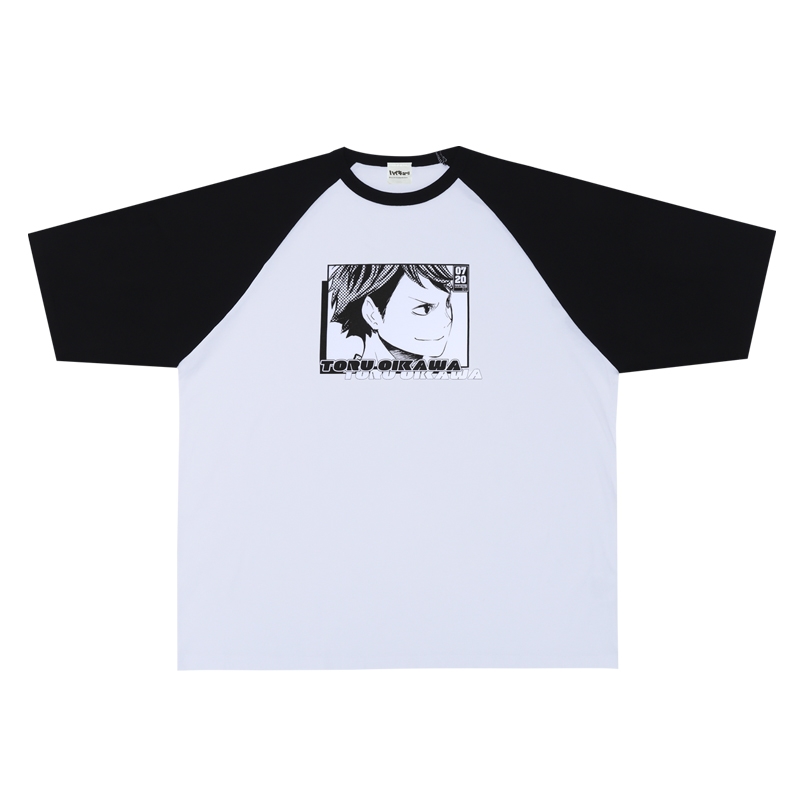 『ハイキュー!!』ラグランTシャツ “HEROES” 及川徹 BE3
