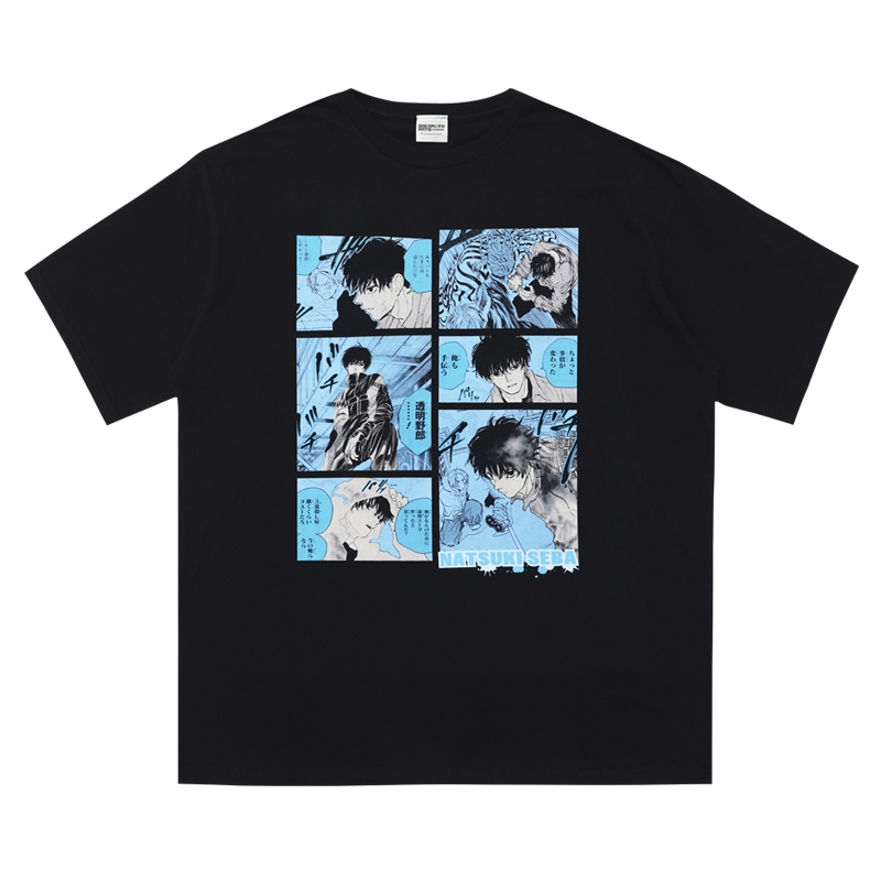 『SAKAMOTO DAYS』ビッグシルエットTシャツ “HEROES” 勢羽夏生 BE3