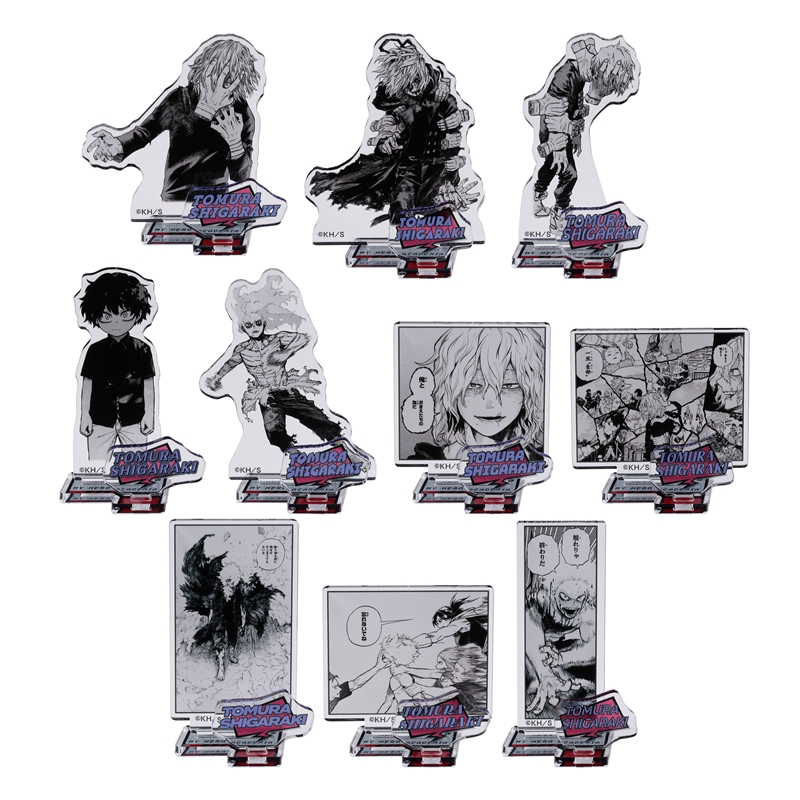 JCS限定 『僕のヒーローアカデミア』アクリルフィギュアコレクション“VILLAINS” 死柄木弔 全種セット (全10種入り) BE2