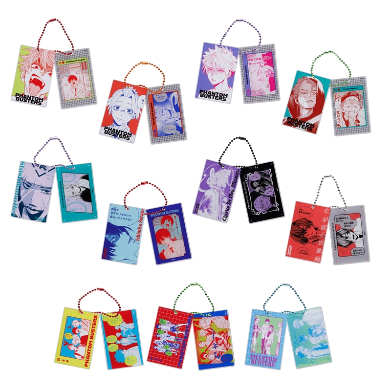 『ファントムバスターズ』スライドアクリルキーホルダー　第１弾　（全１１種／ランダム１種入り）　ＢＥ２