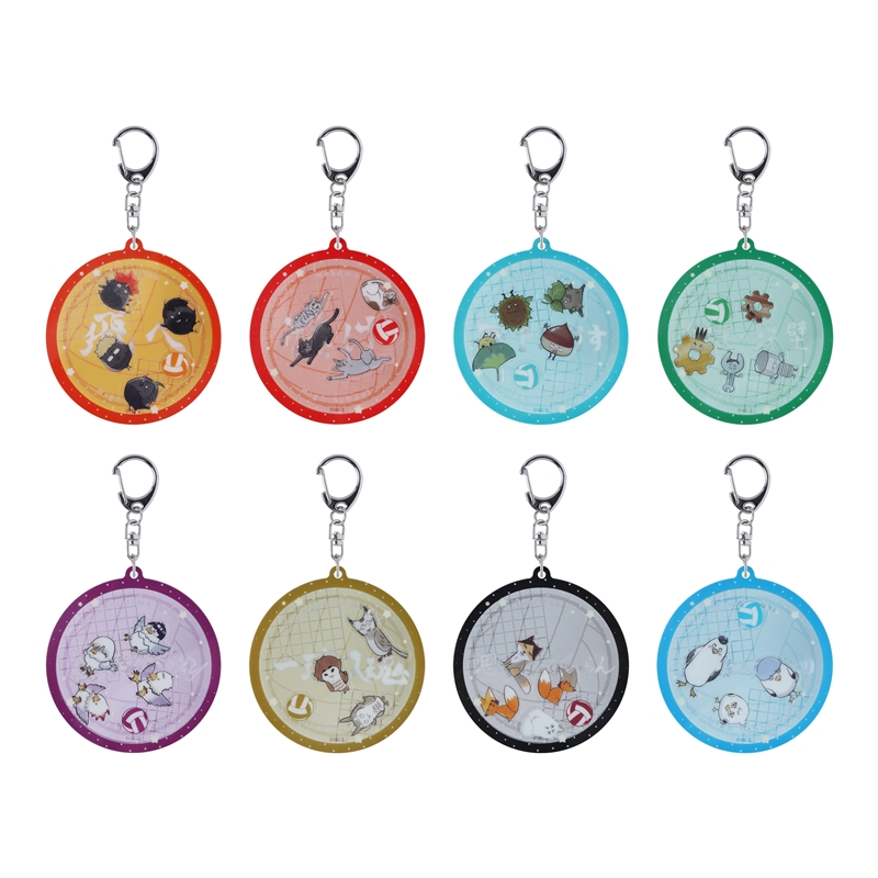 『ハイキュー!!』わちゃころ☆アクリルキーホルダーコレクション 動物&モチーフVer. (全8種/ランダム1種入り) <ハイキュー!! FAN PARK> BE2