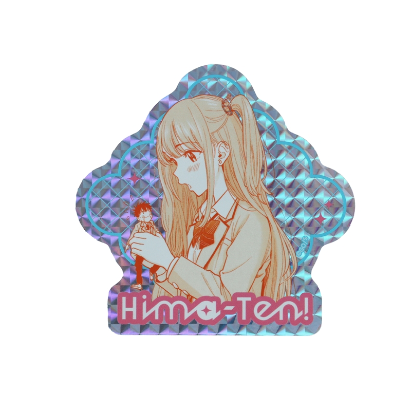 『ひまてん！』オーロラシャインステッカー（１００×１００ｍｍ以内変形サイズ）　ＢＥ２−ＪＮＰＧ