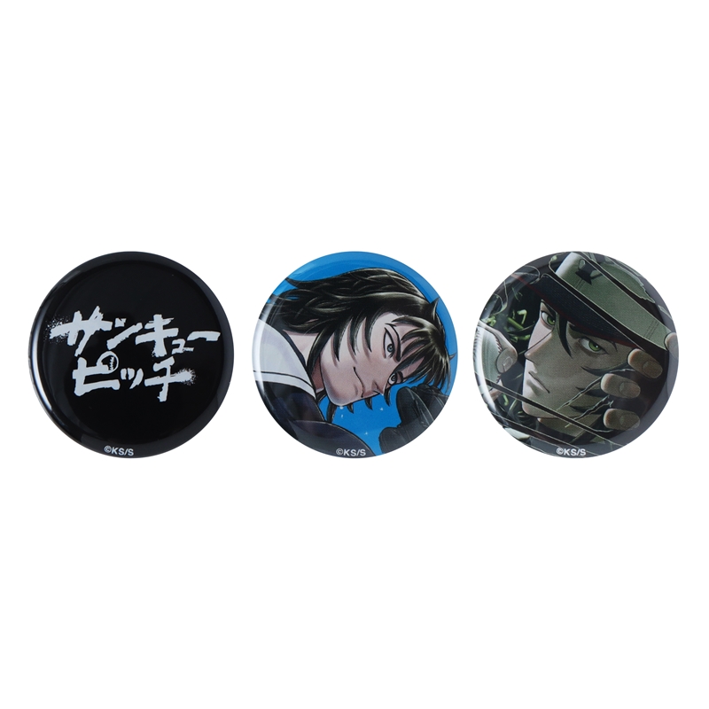 『サンキューピッチ』ｍｉｎｉ缶バッジ３個セット　ＢＥ２−ＪＮＰＧ