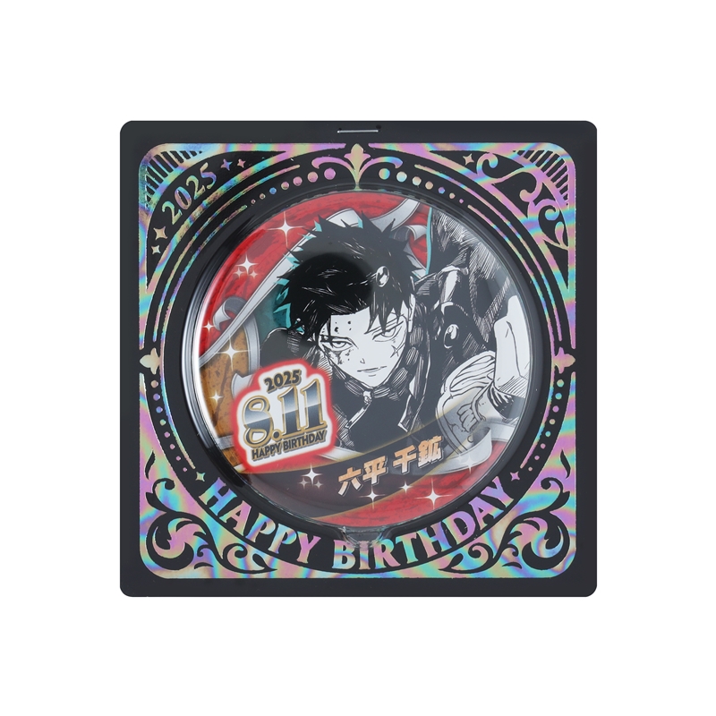 『カグラバチ』バースデイ缶バッジ 六平千鉱 BE3