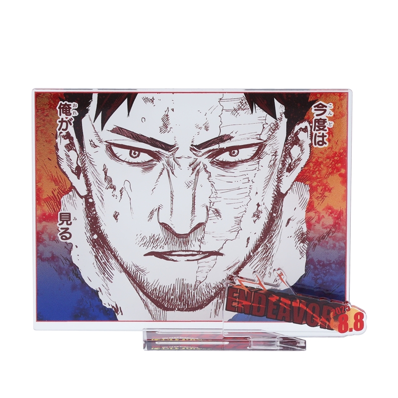 『僕のヒーローアカデミア』バースデイ名場面ジオラマフィギュア−kirat☆− (箔入りアクリル) エンデヴァー BE3