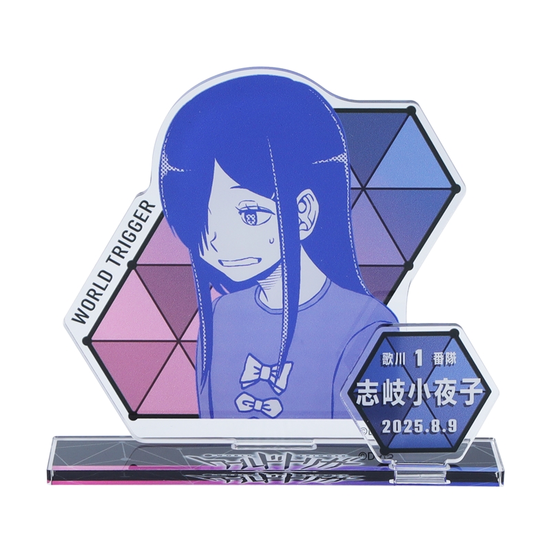 『ワールドトリガー』バースデイ名場面ジオラマフィギュア 志岐小夜子 BE3