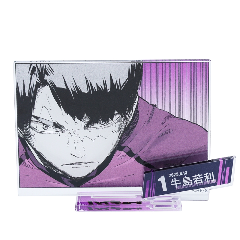 『ハイキュー!!』バースデイ名場面ジオラマフィギュア−kirat☆− (箔入りアクリル) 牛島若利 BE3
