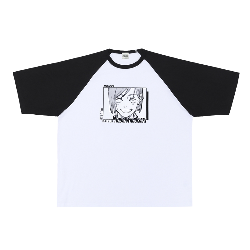 『呪術廻戦』ラグランTシャツ “HEROES” 釘崎野薔薇 BE3