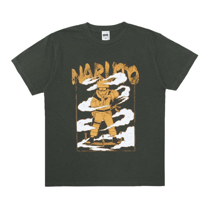 『NARUTOーナルトー』発泡プリントTシャツ Mサイズ BE2