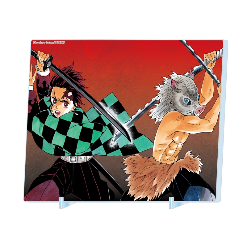 JCS限定『鬼滅の刃』箔入りアクリルアート 炭治郎&伊之助 BE2