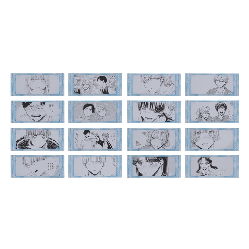 『アオのハコ』フィルム風クリアしおりコレクション２枚入り　第１弾　（全８組／ランダム１組入り）　ＢＥ３