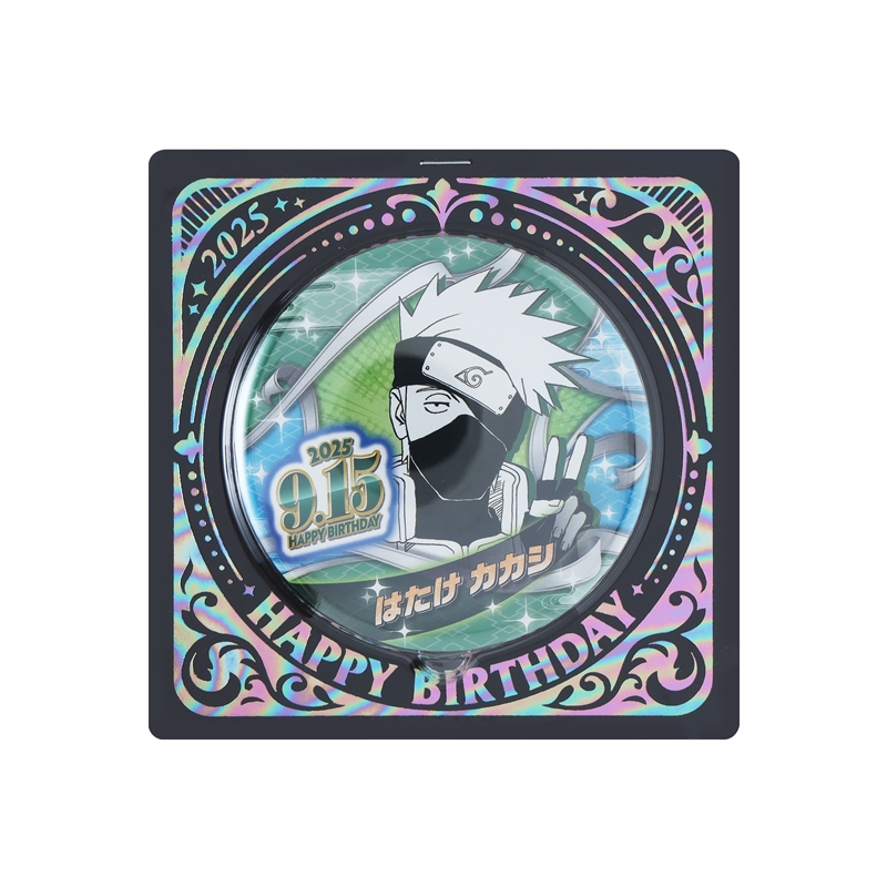 『NARUTO−ナルト−』バースデイ缶バッジ はたけカカシ BE3