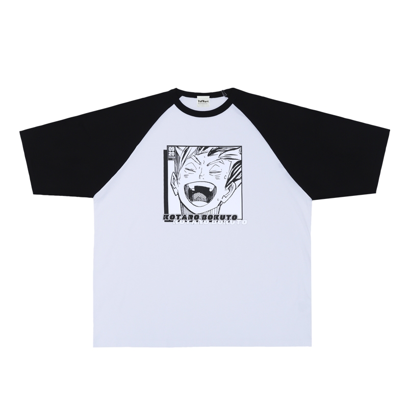 『ハイキュー!!』ラグランTシャツ “HEROES” 木兎光太郎 BE3