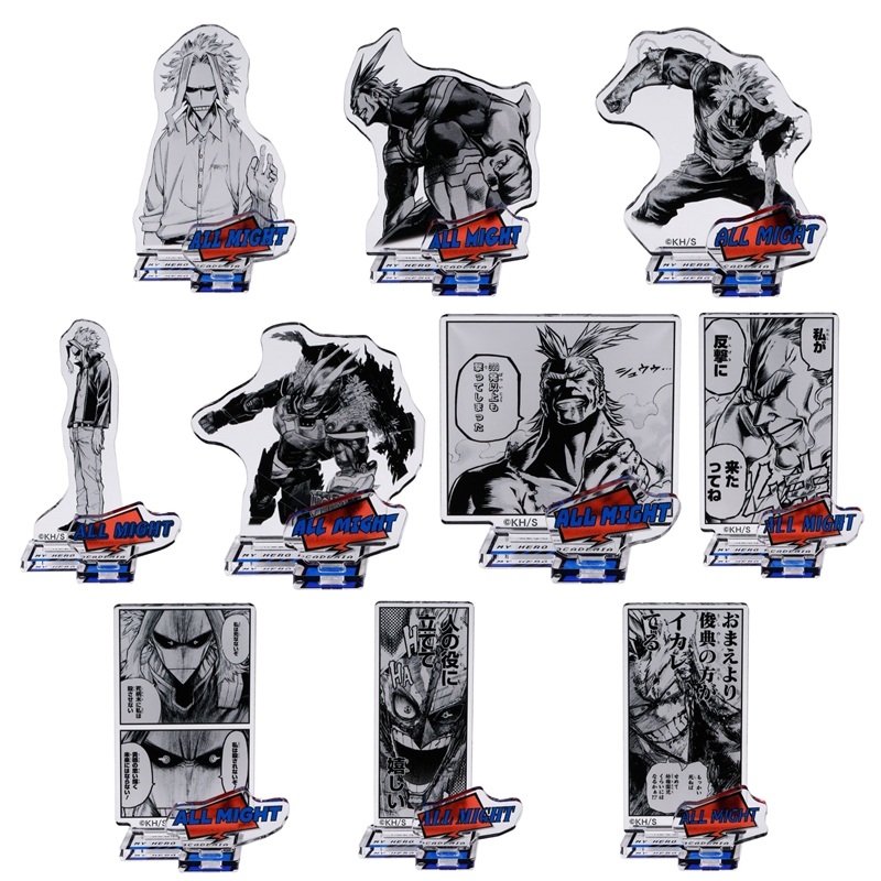 JCS限定 『僕のヒーローアカデミア』アクリルフィギュアコレクション“HEROES” オールマイト 全種セット (全10種入り) BE2
