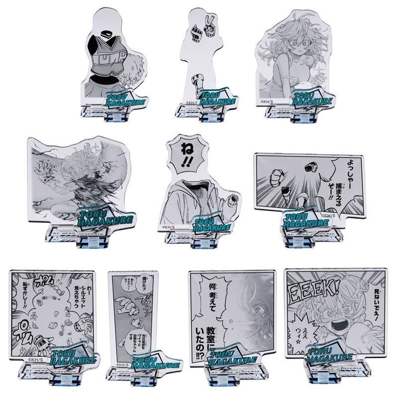 JCS限定 『僕のヒーローアカデミア』アクリルフィギュアコレクション“HEROES” 葉隠透 全種セット (全10種入り) BE2