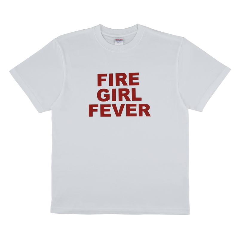 JCS限定 『ウィッチウォッチ』“FIRE GIRL FEVER”Tシャツ (アクリルチャーム付き) フリーサイズ BE2