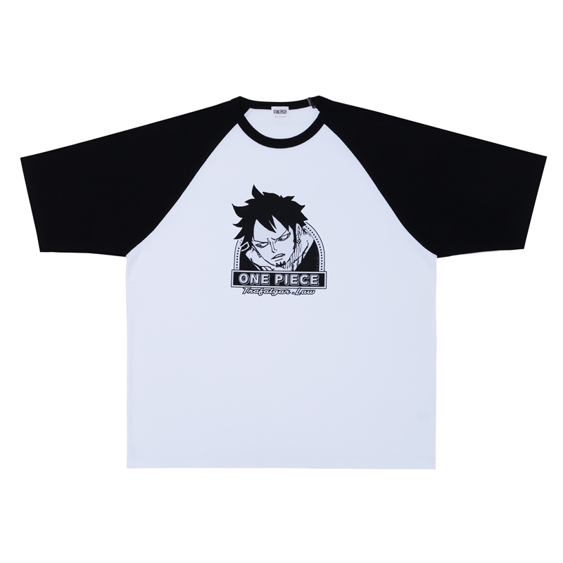 『ＯＮＥ　ＰＩＥＣＥ』ラグランＴシャツ　“ＨＥＲＯＥＳ”　トラファルガー・ロー　ＢＥ４
