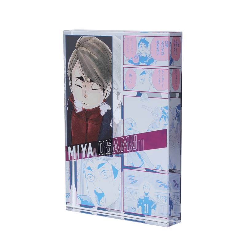 『ハイキュー！！』アクリルブロック　“ＨＥＲＯＥＳ”　宮治　ＢＥ４