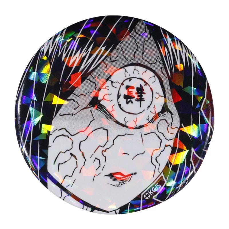 完全受注生産「週刊少年ジャンプ」オールスター缶バッジ　『鬼滅の刃』　［１８−鬼−　鳴女］　ＢＥ３