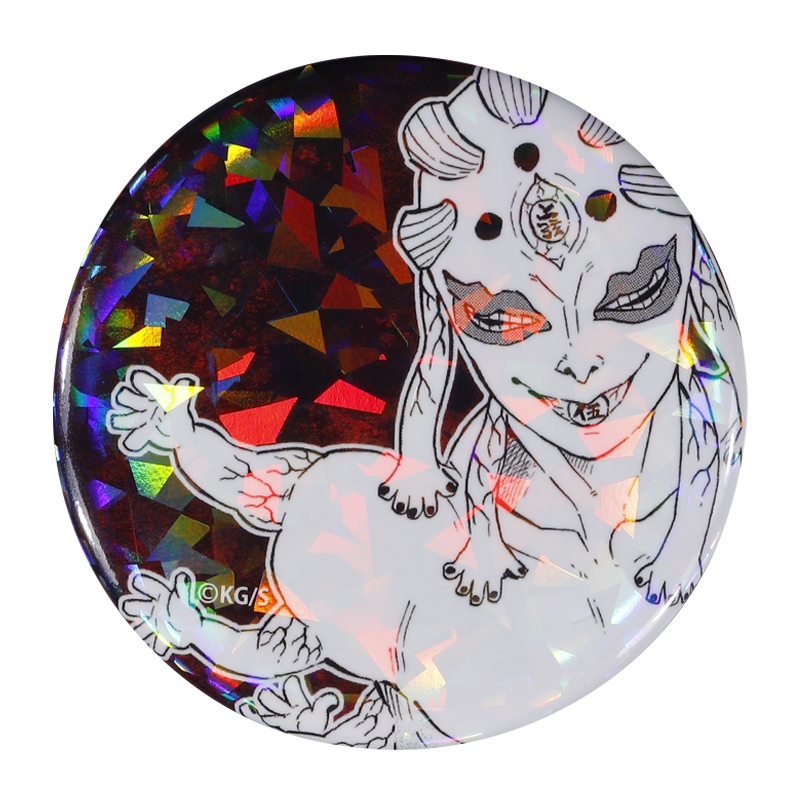 完全受注生産「週刊少年ジャンプ」オールスター缶バッジ　『鬼滅の刃』　［１９−鬼−　玉壺］　ＢＥ３