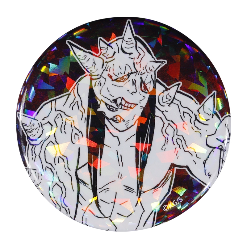 完全受注生産「週刊少年ジャンプ」オールスター缶バッジ　『鬼滅の刃』　［４４−鬼−　無限列車の鬼］　ＢＥ３