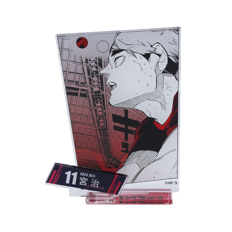 『ハイキュー!!』バースデイ名場面ジオラマフィギュア−kirat☆− (箔入りアクリル) 宮治 BE4