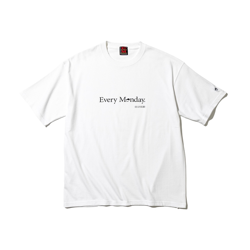 『Every Monday』_LOGO Tシャツ第二版_WHITE Mサイズ