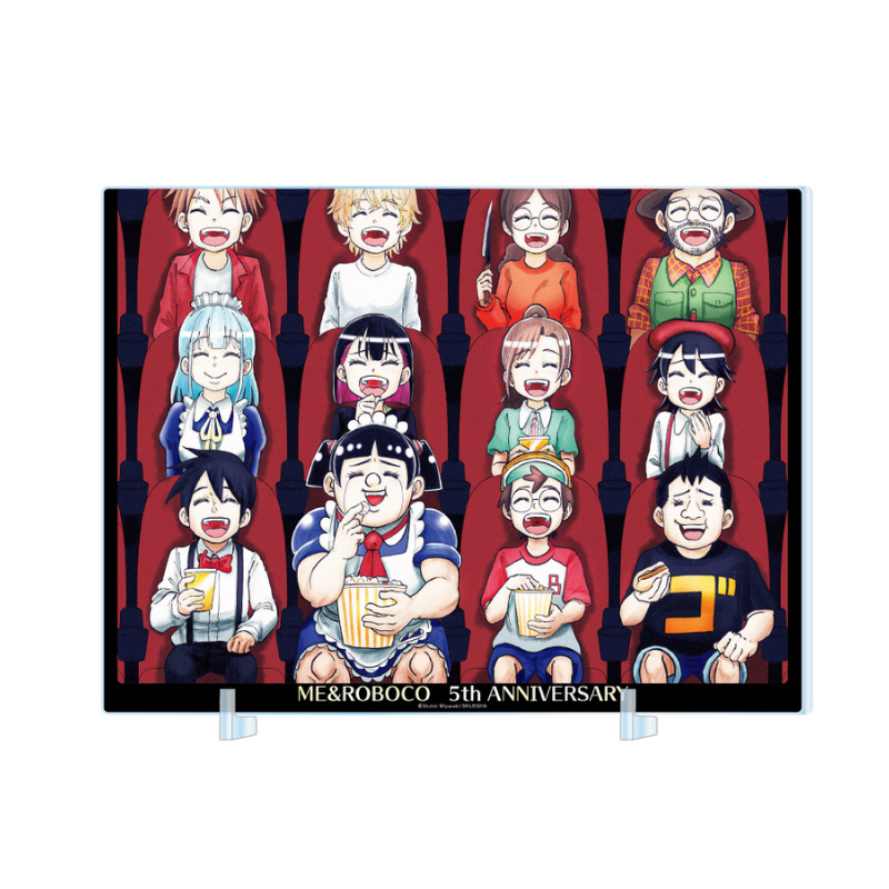 完全受注生産『僕とロボコ』箔入りアクリルアート −連載5周年突破記念Ver.− BE3