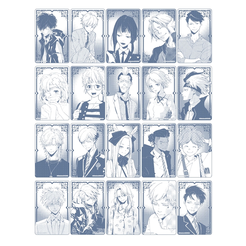 『鴨乃橋ロンの禁断推理』箔カードコレクション 第1弾 (全20種/ランダム2種入り) BE3