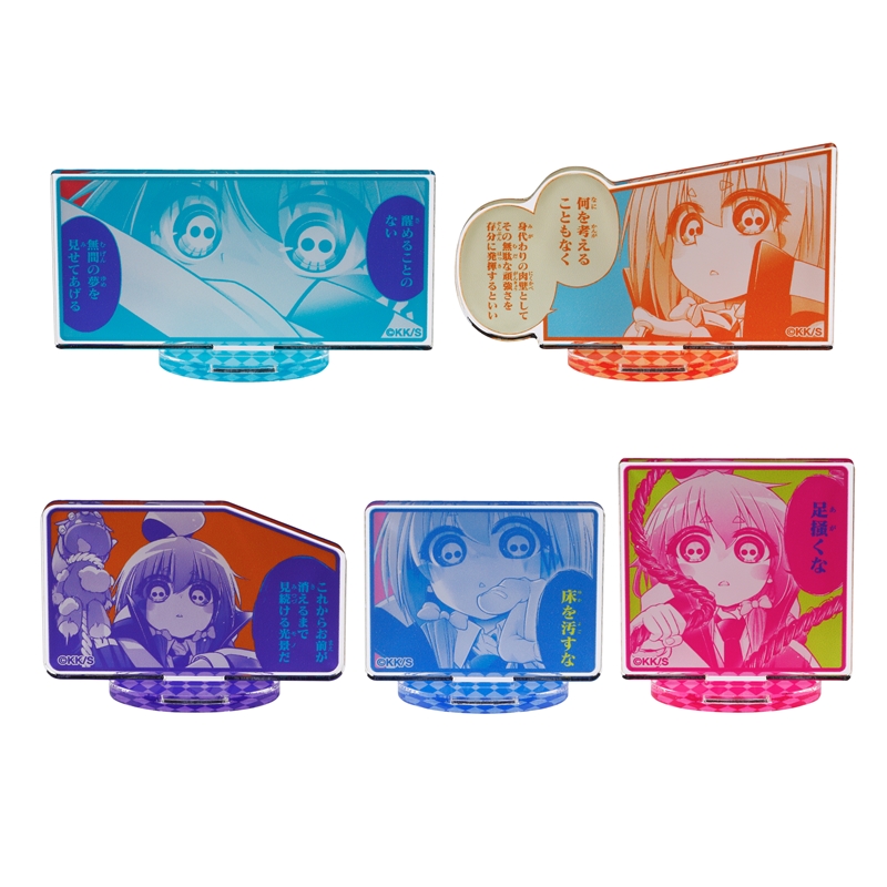 『ダークギャザリング』霊に厳しい夜宵ちゃんのｍｉｎｉアクリルスタンド５種セット　ＢＥ３