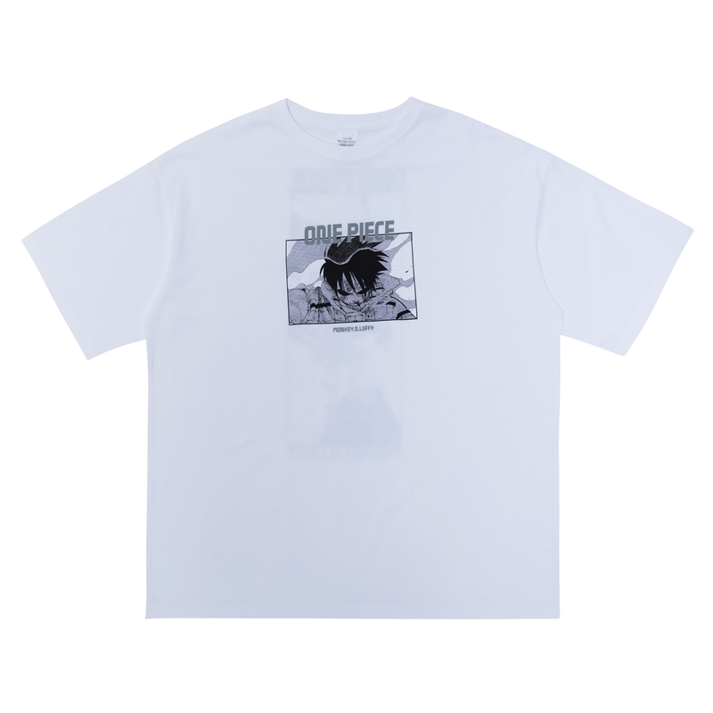 『ONE PIECE』Tee White モンキー・D・ルフィ Mサイズ BE3−OPD