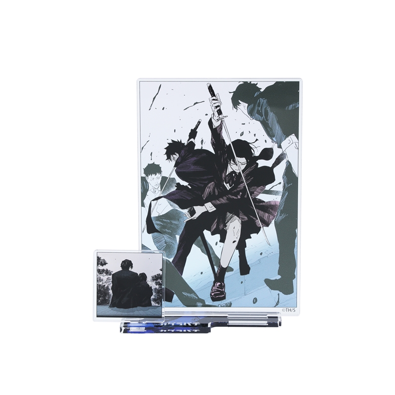 『カグラバチ』アクリルジオラマ モーメント 六平千鉱&座村イヲリ BE3