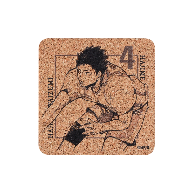 『ハイキュー!!』コルクコースター 岩泉一 【仙台観光特使就任記念Ver.】 BE3