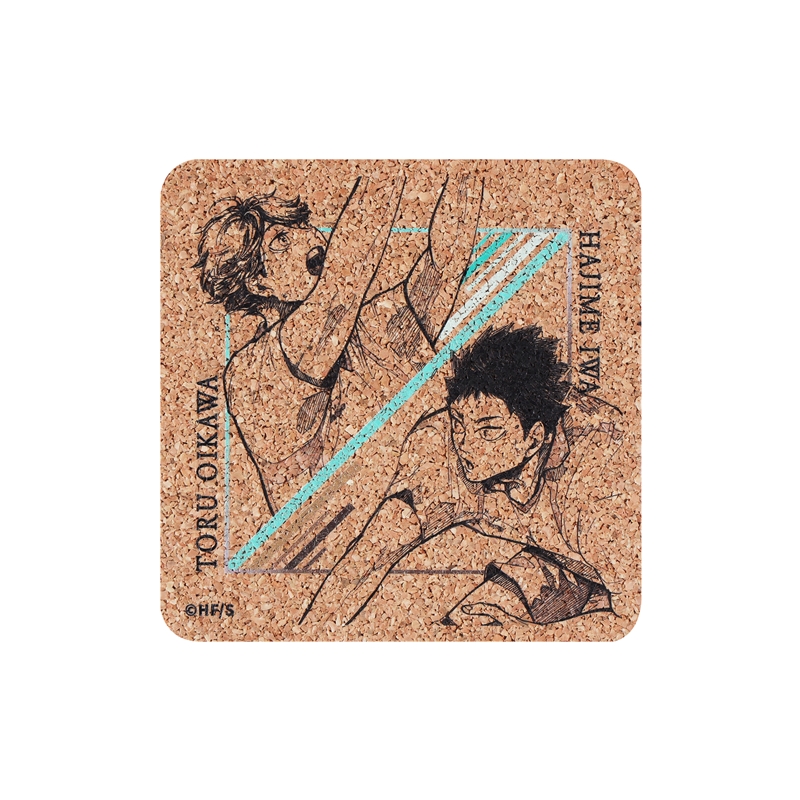 『ハイキュー!!』コルクコースター 及川徹&岩泉一 【仙台観光特使就任記念Ver.】 BE3