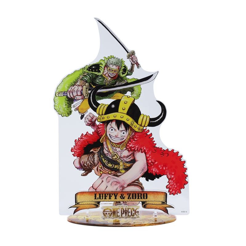 『ONE PIECE』アクリルGIGAフィギュア ルフィ&ゾロ (デジタル版「週刊少年ジャンプ」定期購読者限定Ver.) BE3