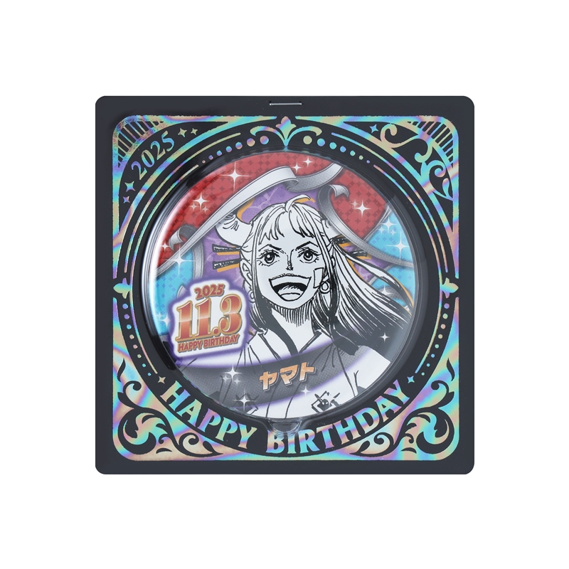 『ONE PIECE』バースデイ缶バッジ ヤマト BE4