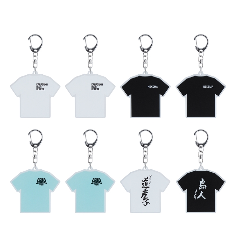 『ハイキュー!!』Tシャツキーホルダーコレクション 第2弾 (全8種/ランダム1種入り) BE3