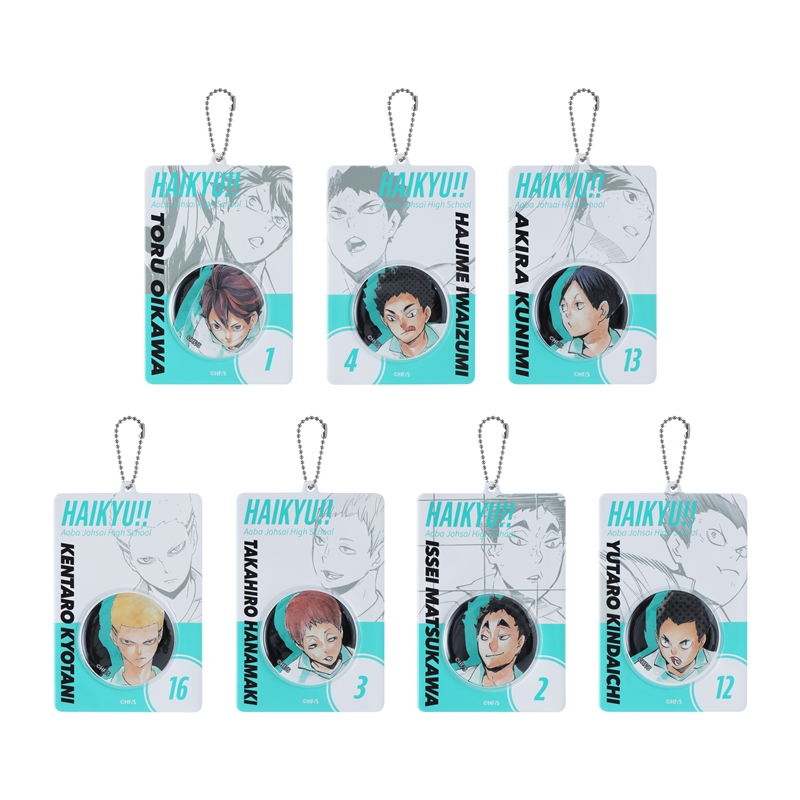 『ハイキュー!!』缶バッジ&特製ホルダーコレクション 第4弾 青葉城西高校 (全7種/ランダム1種入り) BE3