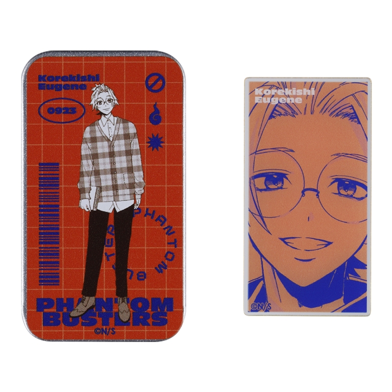 『ファントムバスターズ』スライド缶入りアクリルステッカー　是岸遊人　ＢＥ３