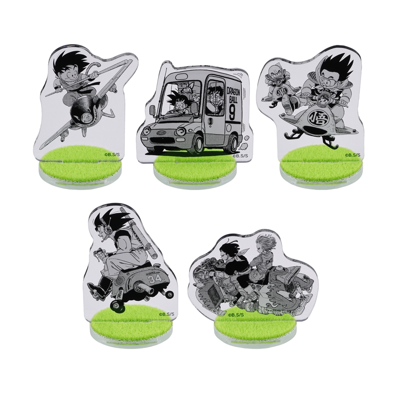 『DRAGON BALL』芝ふさふさアクリルスタンドコレクション 乗り物Ver. (全5種/ランダム1種入り) BE4