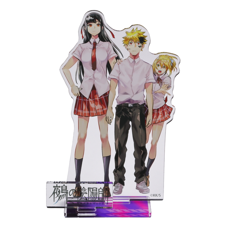 『鵺の陰陽師』アクリルフィギュア 鵺&学郎&七咲 BE4