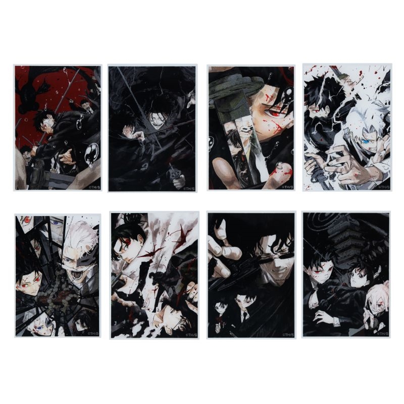 『カグラバチ』箔入りアクリルカードコレクション　第１弾　（全８種／ランダム１種入り）　ＢＥ４