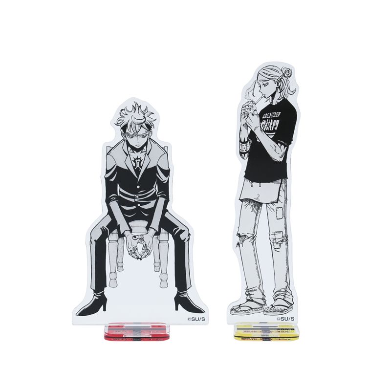 『悪祓士のキヨシくん』アクリルフィギュア2体セット キヨシ&熾木 BE4