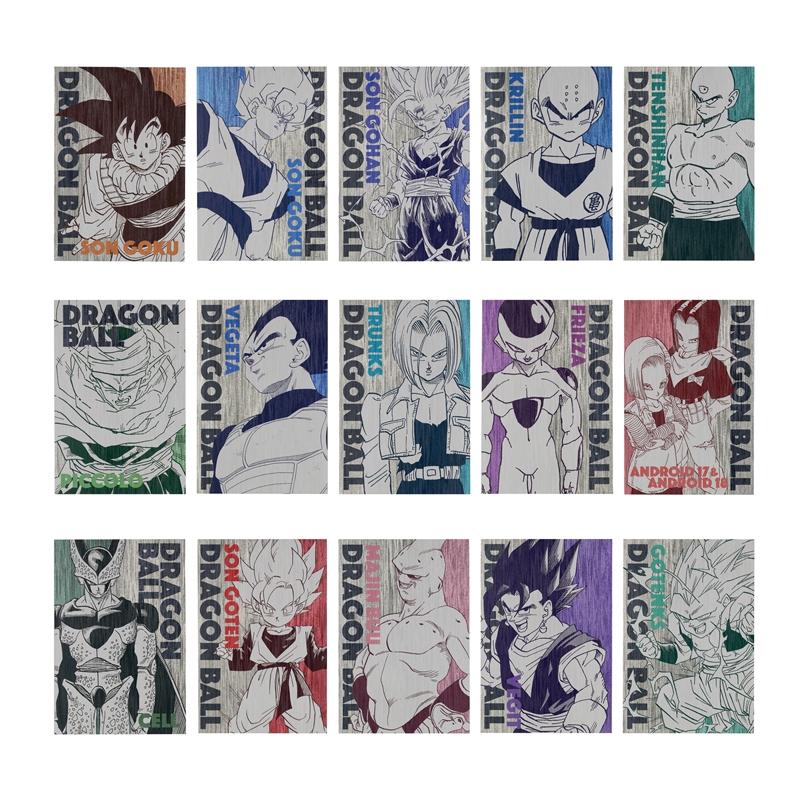 『DRAGON BALL』メタリックポストカードコレクション 第1弾 (全15種/ランダム1種入り) BE4