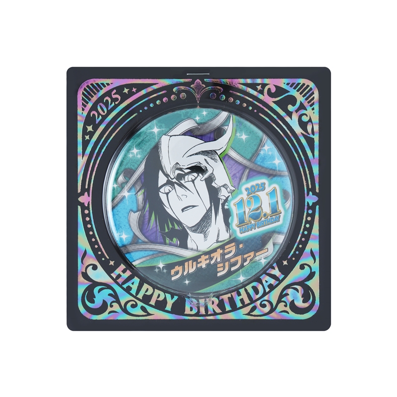 『BLEACH』バースデイ缶バッジ ウルキオラ・シファー BE4