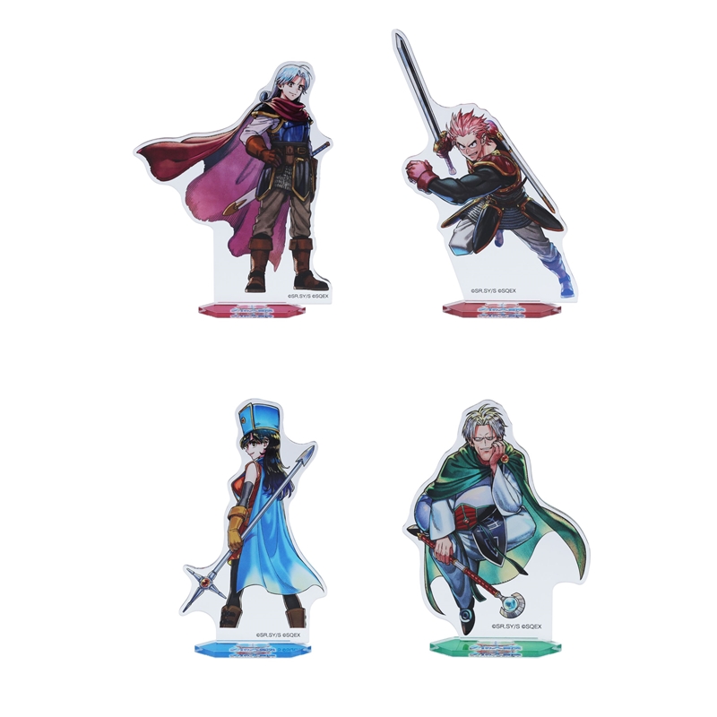 『ドラゴンクエスト ダイの大冒険 勇者アバンと獄炎の魔王』アクリルフィギュア4種セット BE3