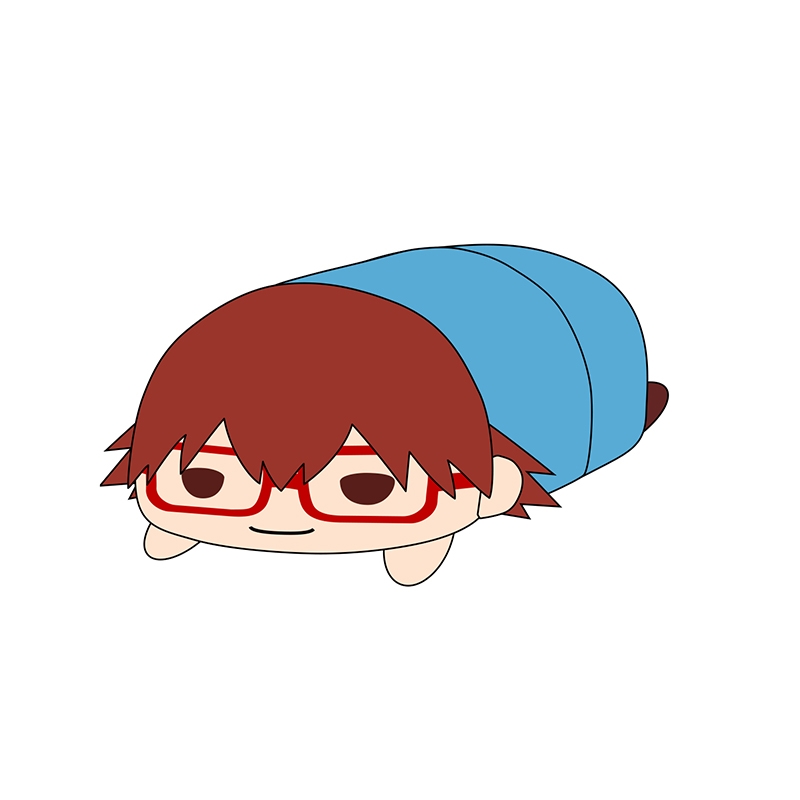 『忘却バッテリー』のるキャラマスコット 千早瞬平 都立小手指高校制服Ver. BE3